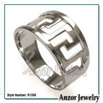 Men's 10k Gold Greek Key Ring