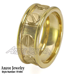 Men's 14k Yellow Gold Wedding Band