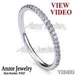 14k Gold Wedding Band Genuine Diamond Ring