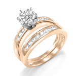 18k Gold Diamond Engagement Ring