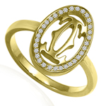 14K Gold Handmade Design Diamond Ring
