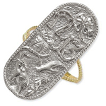 14k Gold 7 Talisman Good Luck Ring