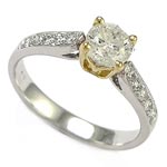 18k White Gold Diamond Ring